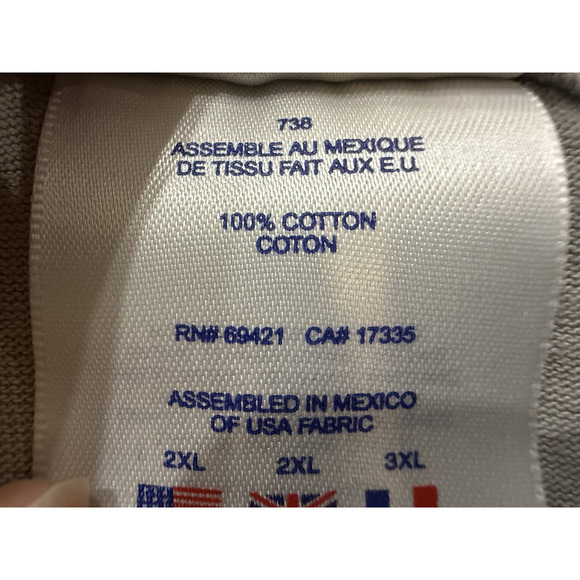 Vintage Y2K Reebok TShirt Mens 2XL Gray Vector Logo Rubber Patch 00s Athletic - Picture 3 of 4